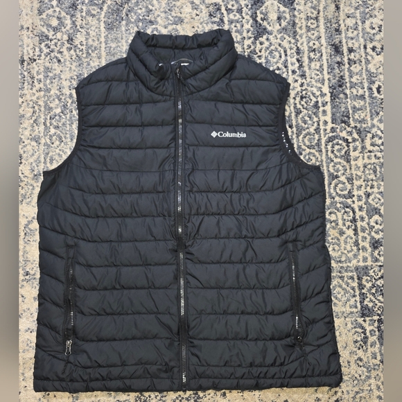 Columbia Black Puffer Vest - Picture 1 of 3